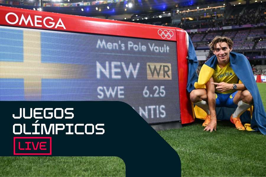 Duplantis, sin rival en la final y con récord del mundo 