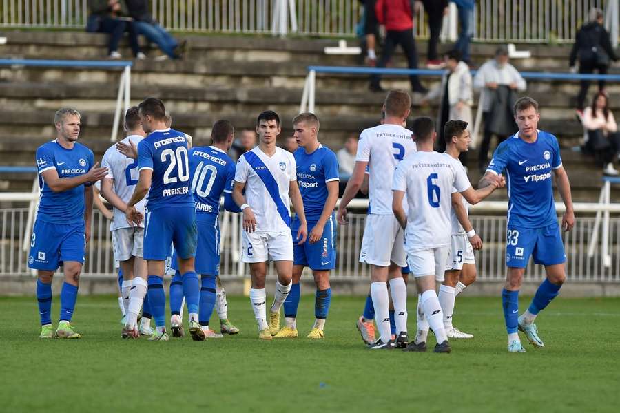 Liberec rozstřílel v MOL Cupu Frýdek-Místek 6:0, postup slaví také Zlín