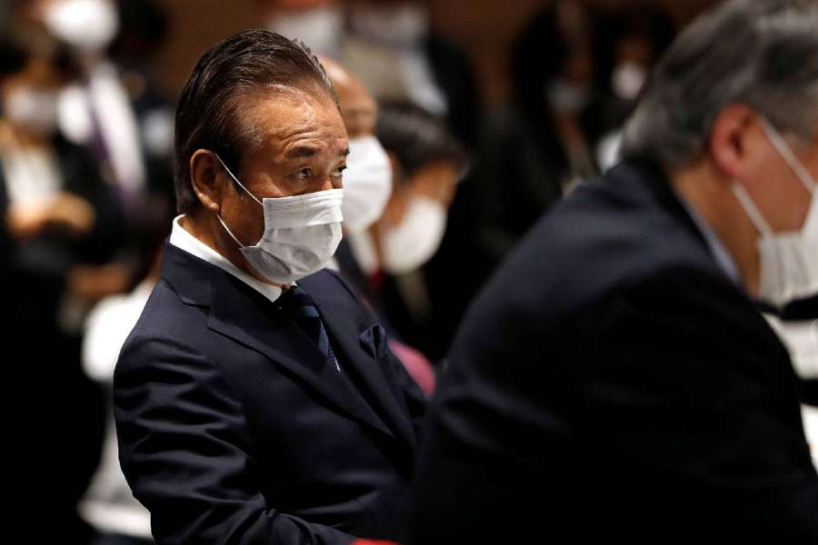 Haruyuki Takahashi seen during a Tokyo 2020 Executive Board Meeting