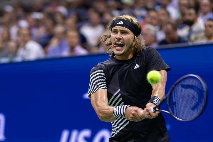 Alexander Zverev bei den US Open 2023.