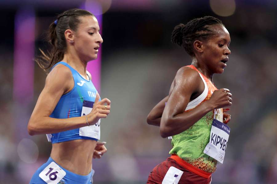 Nadia Battocletti e Faith Kipyegon