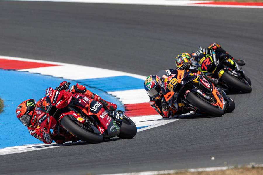 Bagnaia lidera o caminho no GP da Holanda