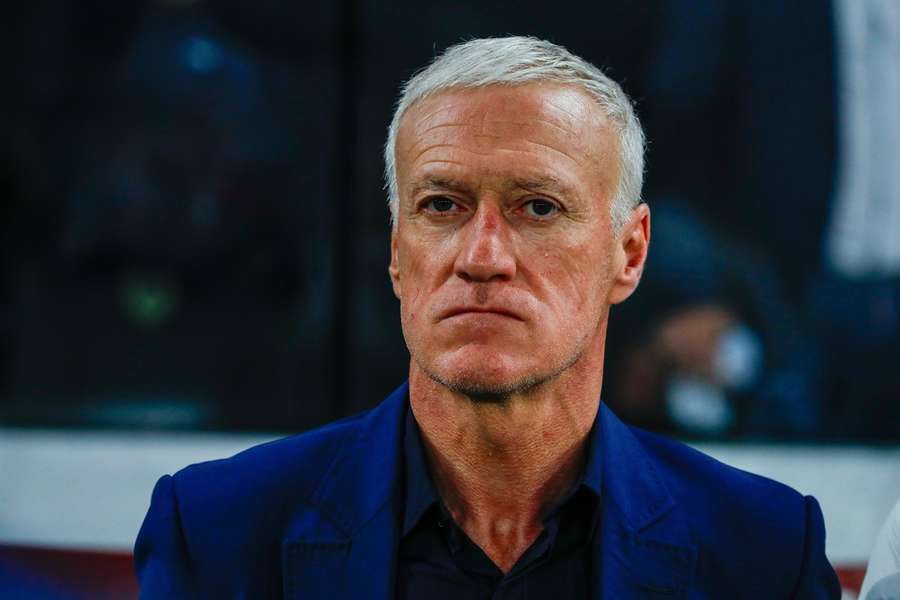 Didier Deschamps was afwezig bij de loting vanwege een operatie aan zijn rug