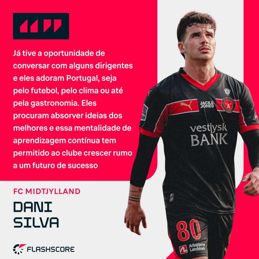 Dani Silva mudou-se no mercado de janeiro para o Midtjylland