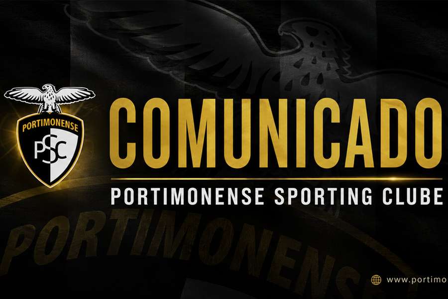 Portimonense Sporting Clube emitiu comunicado sobre o sucedido