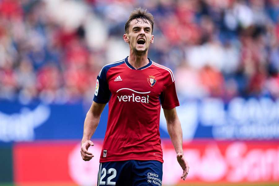 Aimar Oroz scored the only goal of the game