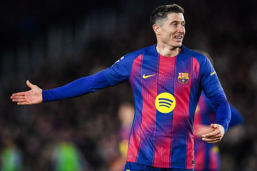 Robert Lewandowski, do Barcelona Robert Lewandowski, do Barcelona