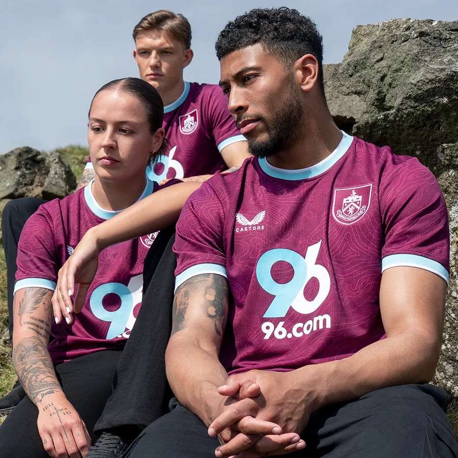 Domácí sada Burnley.