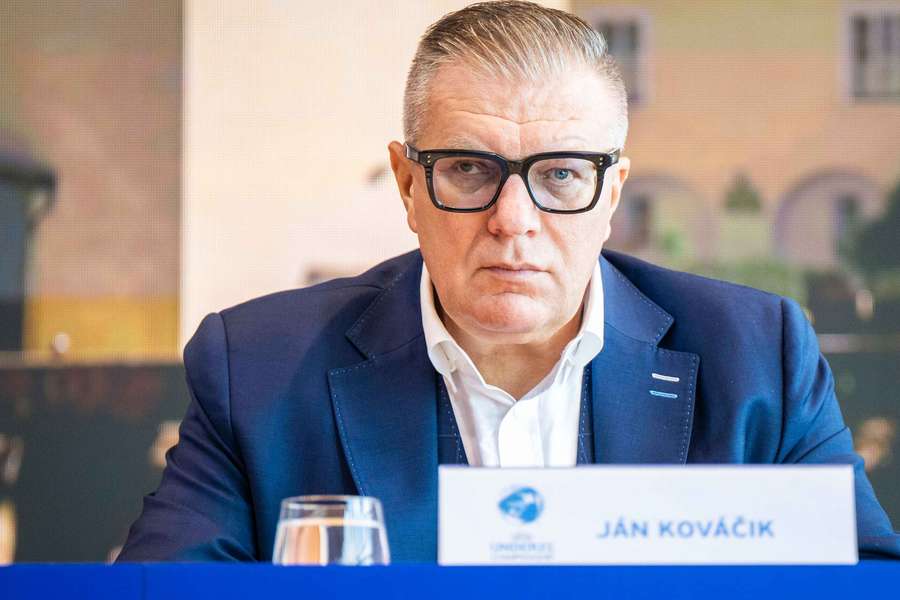 Prezident SFZ Ján Kováčik.
