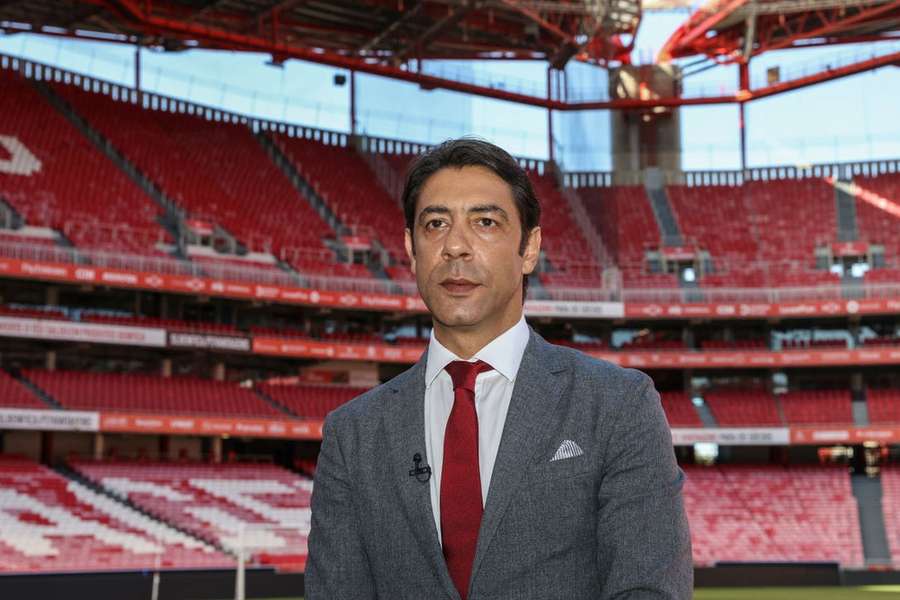 Rui Costa, presidente do Benfica