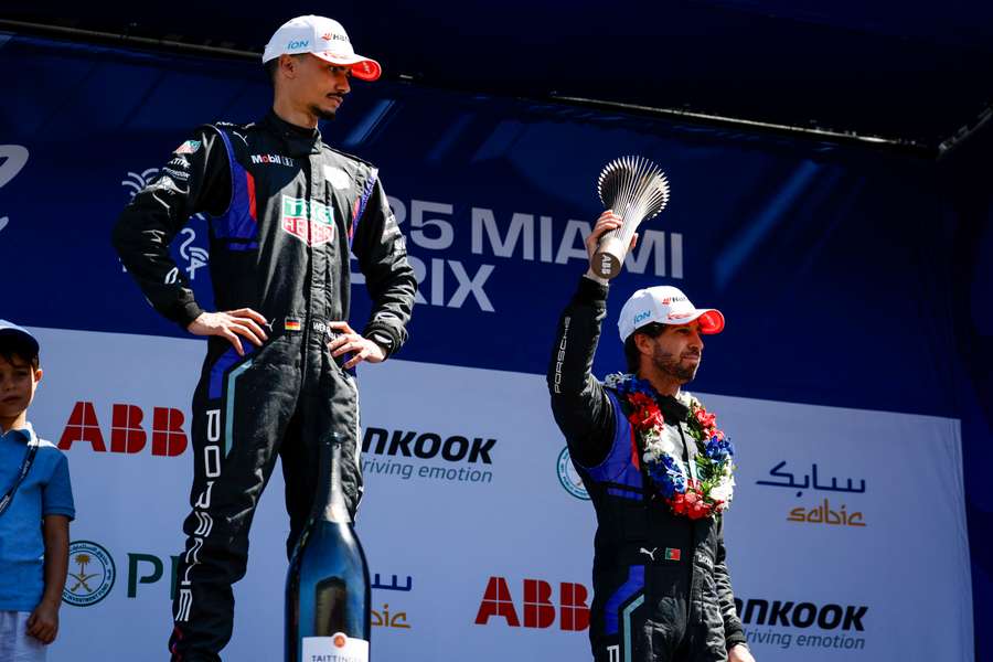 Félix da Costa está no segundo lugar