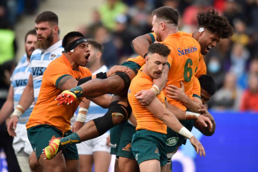 Australia maul Argentina with big win in Mendoza but Cooper a big injury concern