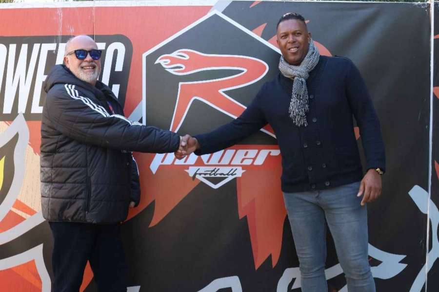 Ismael Duarte, do Racing Power, e Valdemar Teixeira, responsável pelo projeto nos EUA