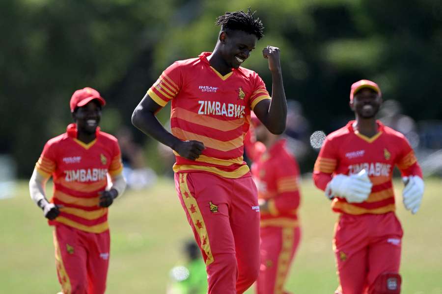 New Zimbabwe captain Richard Ngarava led from the front with 27 runs and three wickets. New Zimbabwe captain Richard Ngarava led from the front with 27 runs and three wickets.