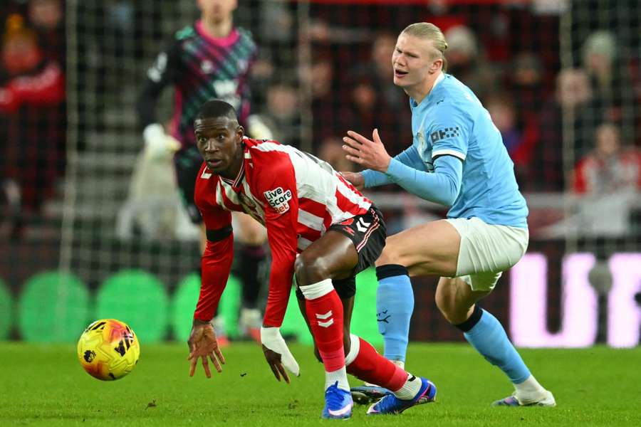Una fase di Sunderland-City Una fase di Sunderland-City