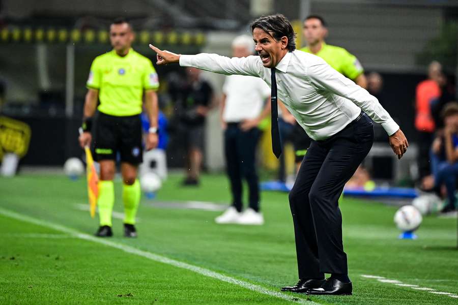 Simone Inzaghi, tecnico dell'Inter capolista