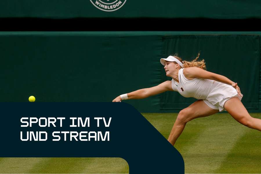 Sport live am Montag: Mirra Andreeva kommt als amtierende French-Open-Siegerin zum Grand Slam nach Wimbledon.