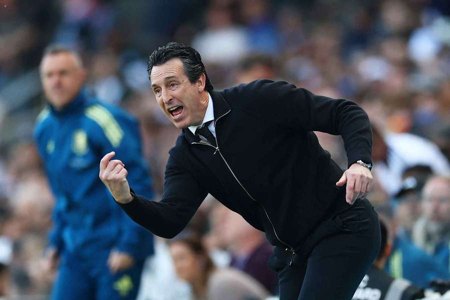 Unai Emery, cette saison en Premier League.