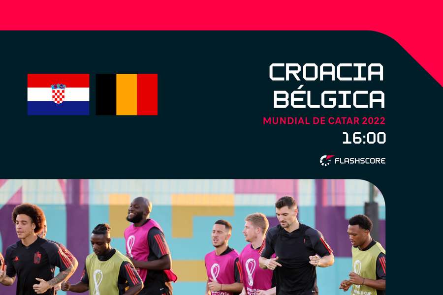 Bélgica y Croacia se juegan el pase a octavos.