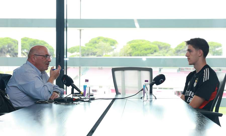 Paulo Cintrao with Joao Fonseca Paulo Cintrao with Joao Fonseca