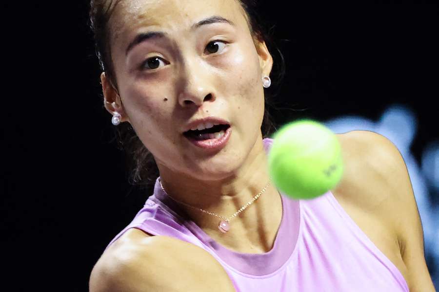 Qinwen Zheng staat in de finale van de WTA Finals