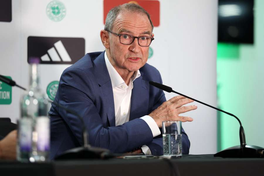 Martin O'Neill speaks during a press conference after he was unveiled as interim manager on October 28th Martin O'Neill speaks during a press conference after he was unveiled as interim manager on October 28th