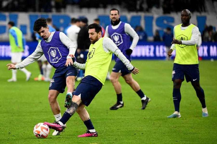 Vitinha desentendeu-se com Messi