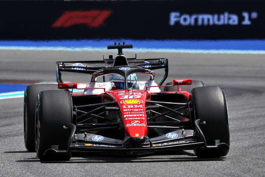 Charles Leclerc fuhr im freien Training die schnellste Runde.