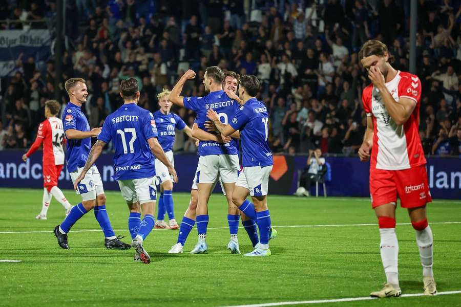 Den Bosch viert feest na de 1-0 