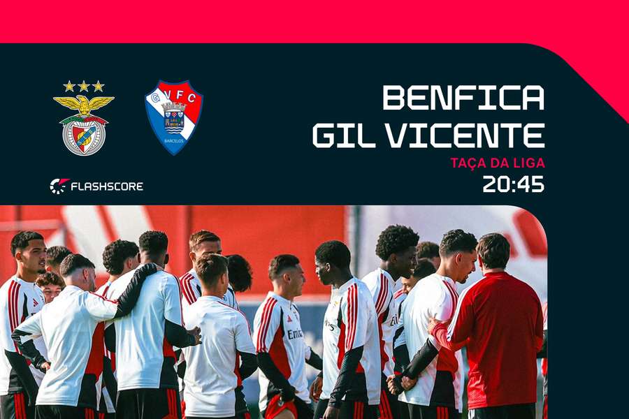 Benfica recebe Gil Vicente na Luz Benfica recebe Gil Vicente na Luz