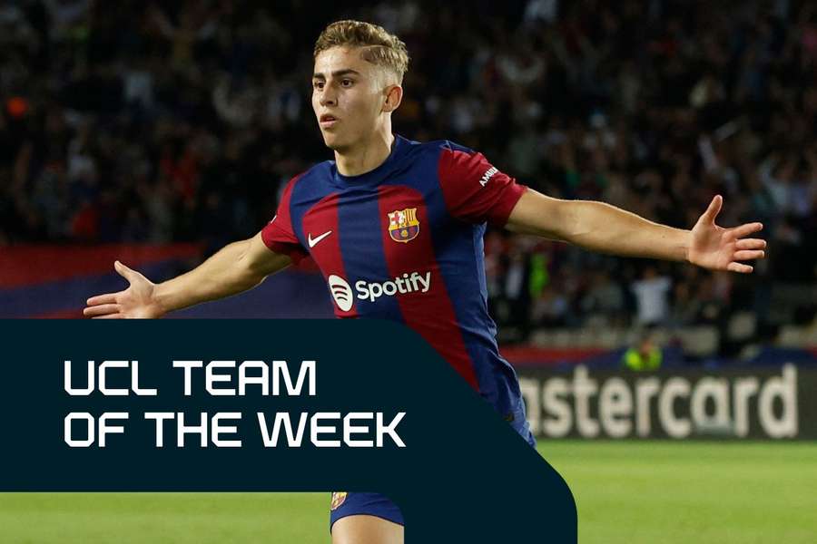 Fermin Lopez was one of the stars of the show for Barcelona on Wednesday night