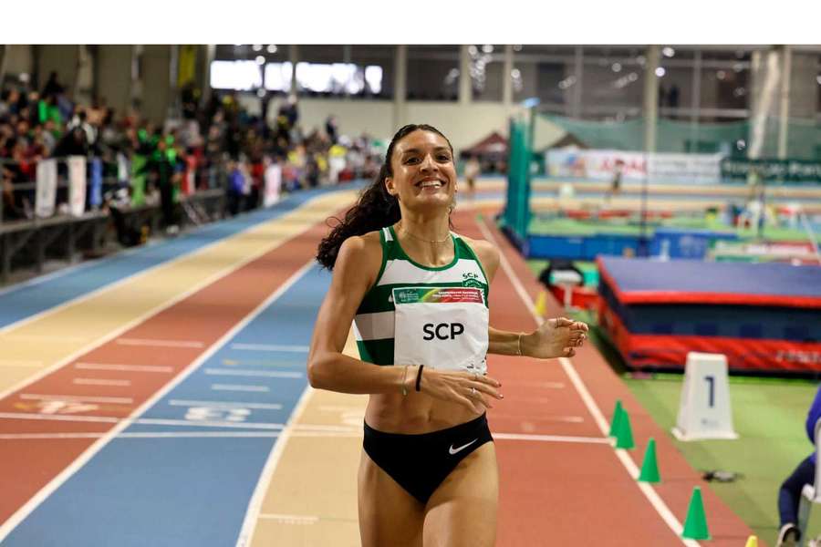 Patrícia Silva bateu o recorde nacional dos 800m em pista curta