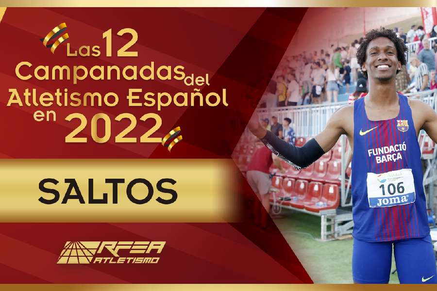 Los grandes momentos del atletismo español en 2022: los saltos