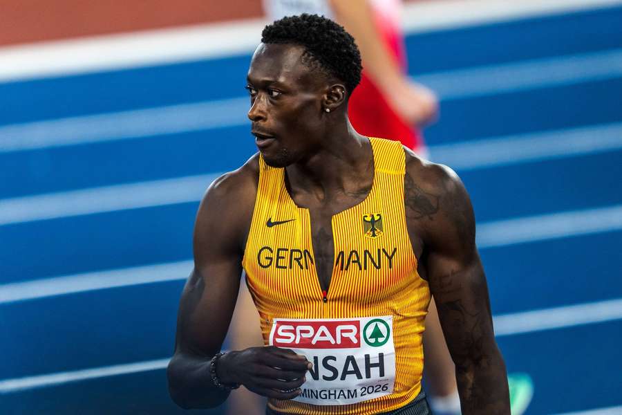 "Vertraue auf mein Team": Sprinter Ansah hat "keine Angst" vor Bronze-Verlust "Vertraue auf mein Team": Sprinter Ansah hat "keine Angst" vor Bronze-Verlust