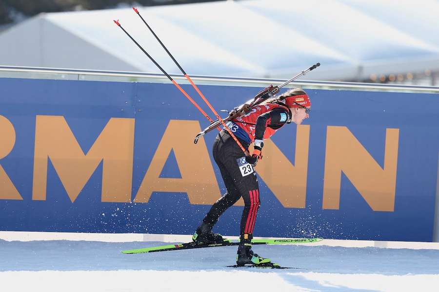 Auch für Janina Hettich-Walz lief die Biathlon-Saison nicht nach Plan.