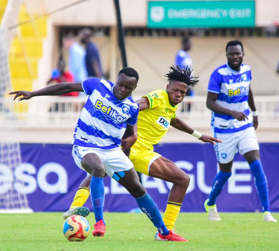 AFC Leopards defeated Mathare United 2-0 at Nyayo Stadium on Sunday.