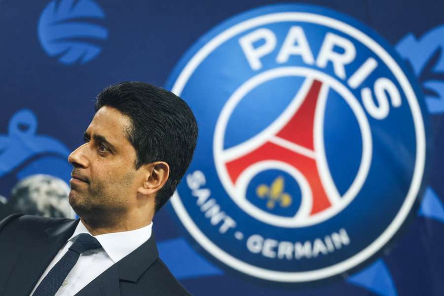 Le président du PSG en mai dernier.