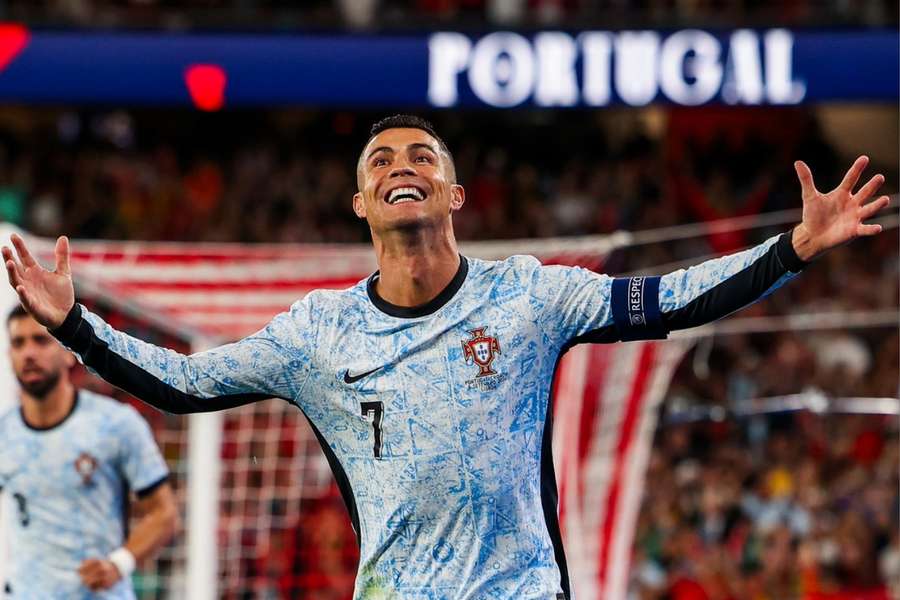 Cristiano Ronaldo atingiu marca histórica ao marcar contra Croácia