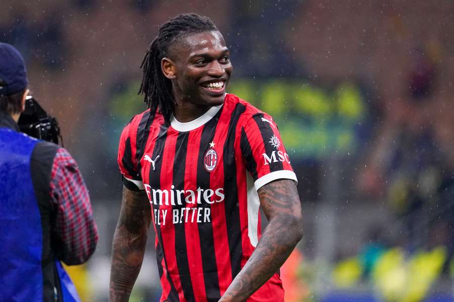 Rafael Leão tem sete gols pela Serie A