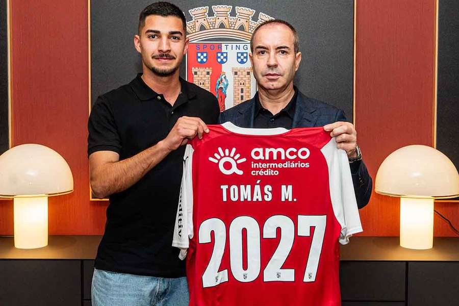 Tomás Marques renova com o SC Braga até 2027