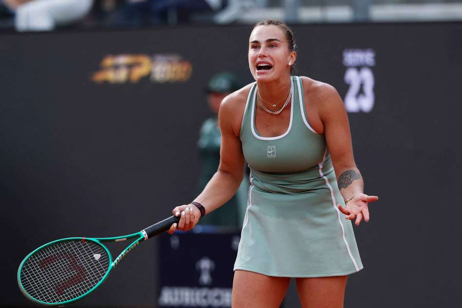 Aryna Sabalenka, este sábado.