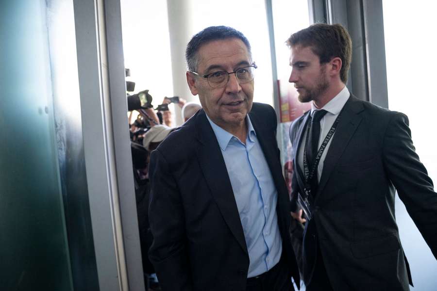 Josep Maria Bartomeu à Barcelone le 18 septembre.