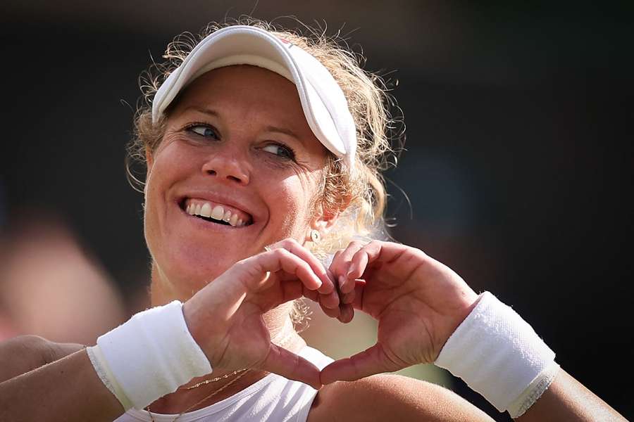 Liest lieber, anstatt zu feiern: Laura Siegemund