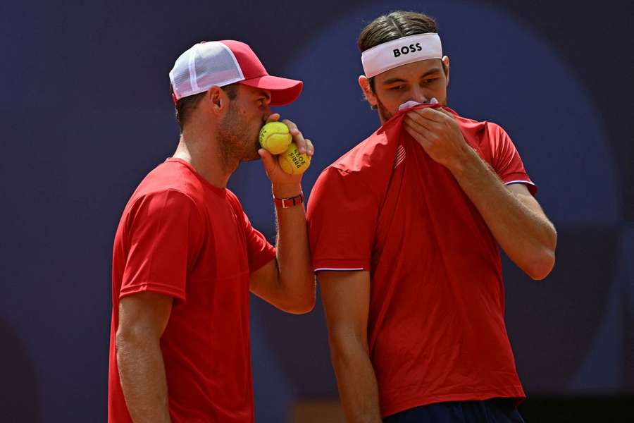 Fritz e Paul conseguiram o bronze