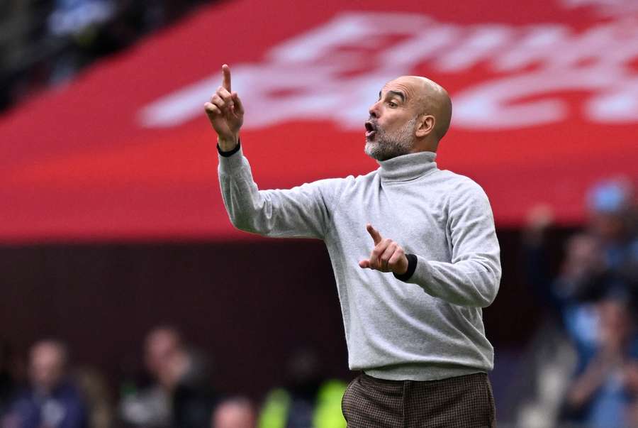 Manchester City manager Pep Guardiola 
