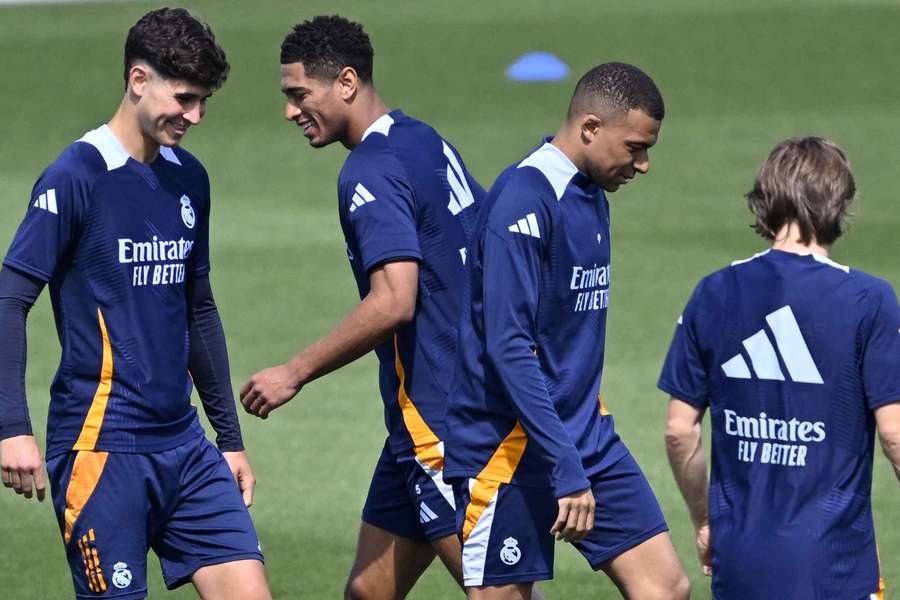 Bellingham, Mbappé, Modric y Jacobo Ramón
