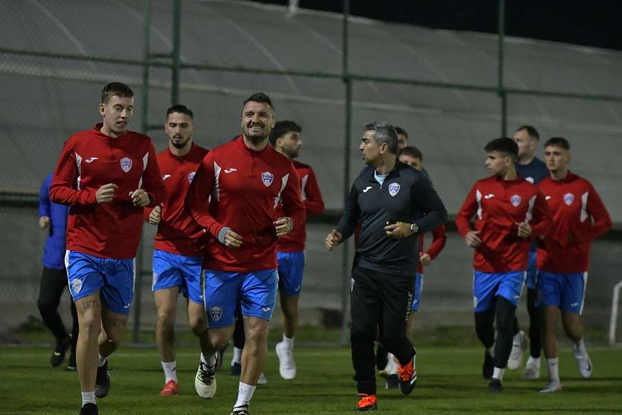 Primul antrenament în Antalya