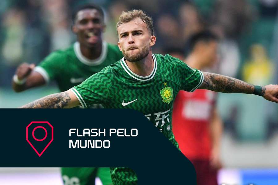 Guga Rodrigues em destaque no Beijing Guoan