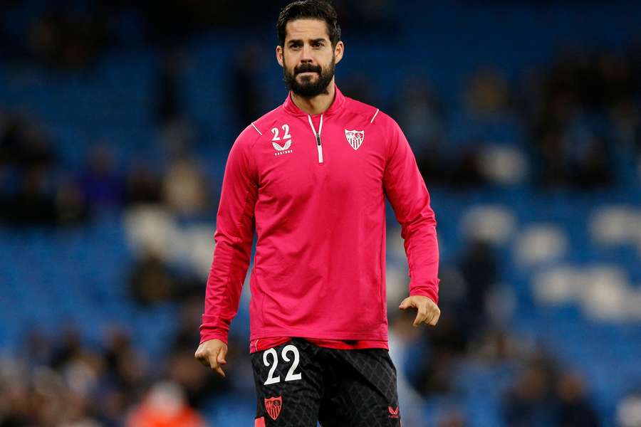 Isco in Sevilla colours