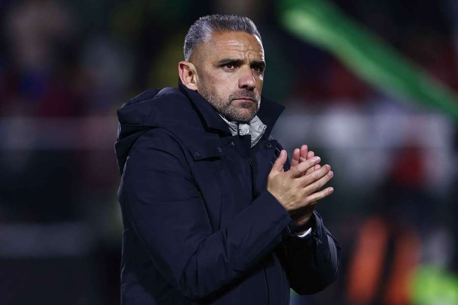 Rui Borges, treinador do Sporting